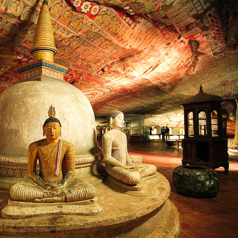 Cave Temple : The Sacred Rock Temple of Sri Lanka